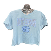 Women's North Carolina with Logo Cropped T-shirt
